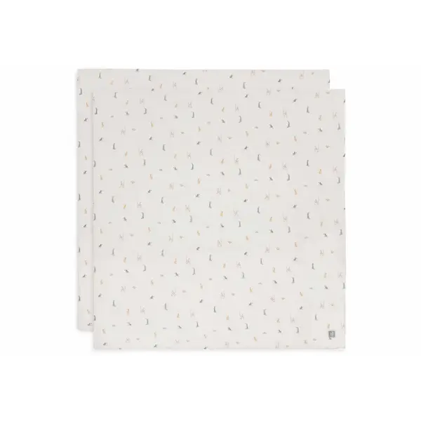 Jollein Jollein - Hydrofiele Doek 115x115cm - Jungle Jambo - 2 Stuks