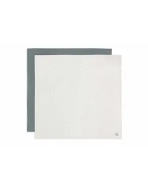 Jollein Jollein - Hydrofiele Doek 115x115cm - Twinkling - Sea Green - 2 Stuks