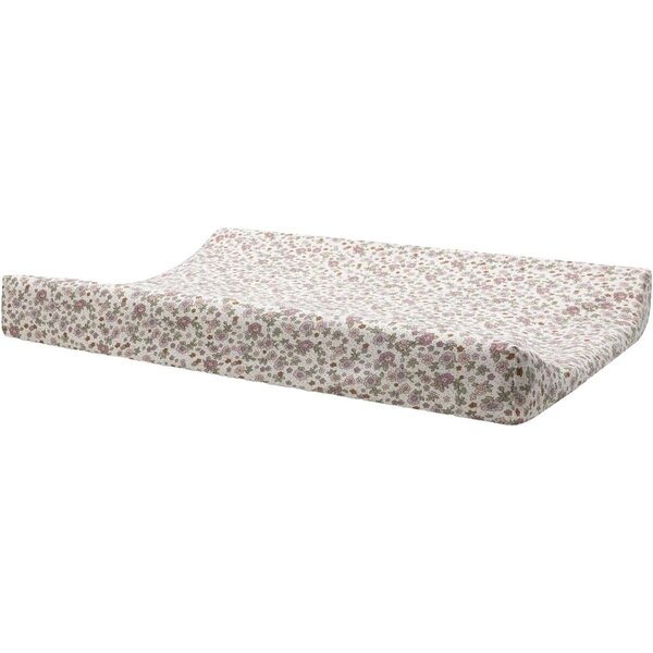 Jollein Jollein - Aankleedkussenhoes Jersey 50x70 - Retro Flowers