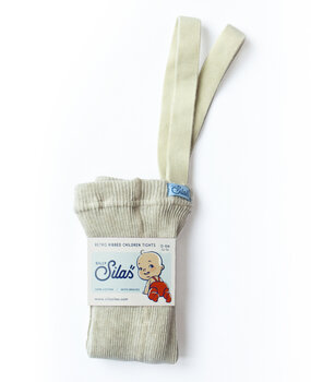 Silly Silas retro ribbed tights with braces – cream Silly Silas retro ribbed tights with braces – cream