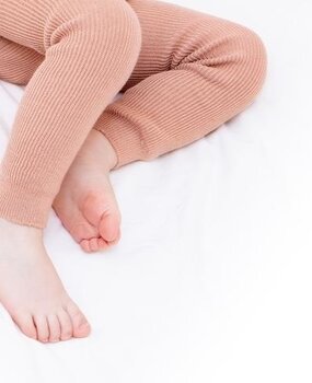 Silly Silas maillot met bretels zonder voetjes – light brown