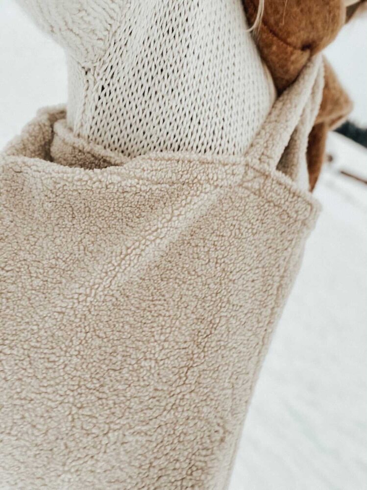 Studio Noos chunky teddy mom-bag