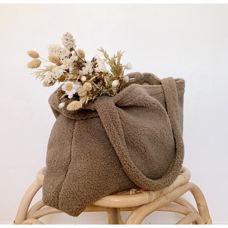 Studio Noos brown chunky teddy mom-bag Studio Noos brown chunky teddy mom-bag
