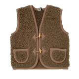 Alwero bodywarmer alpen junior - bark Alwero bodywarmer alpen junior - bark