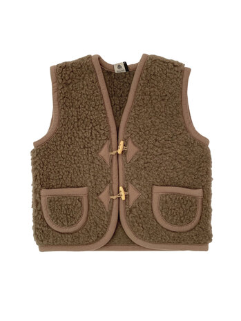 Alwero bodywarmer alpen junior - bark Alwero bodywarmer alpen junior - bark