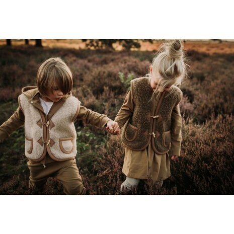 Alwero bodywarmer alpen junior - bark Alwero bodywarmer alpen junior - bark