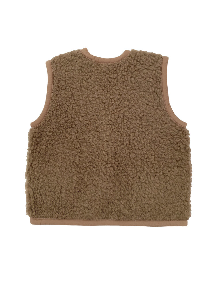 Alwero bodywarmer alpen junior - bark Alwero bodywarmer alpen junior - bark