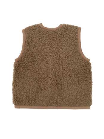 Alwero bodywarmer alpen junior - bark Alwero bodywarmer alpen junior - bark