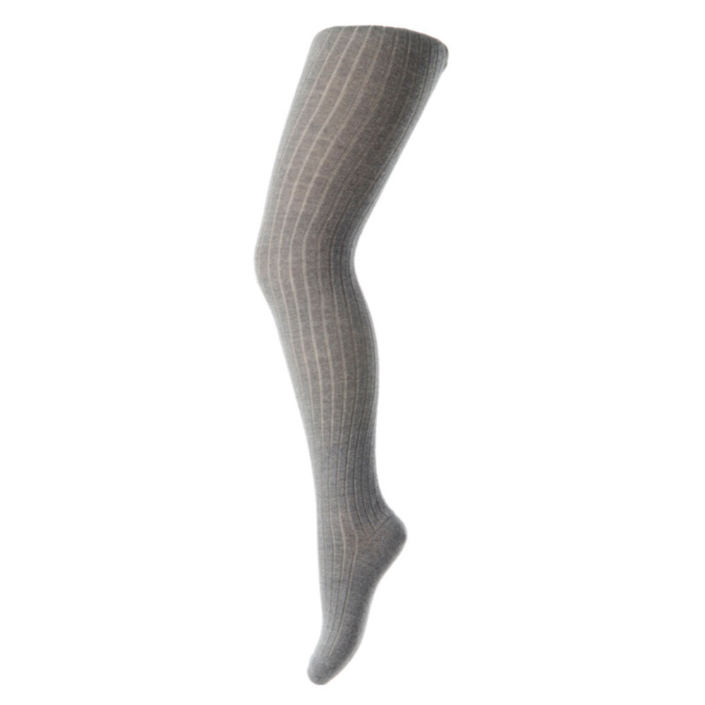 MP Denmark cotton rib tights grey - style 130 colour 491 MP Denmark cotton rib tights grey - style 130 colour 491