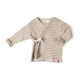 Nixnut rib vest - biscuit stripe Nixnut rib vest - biscuit stripe