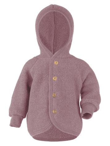 Engel Natur Wolfleece jasje - Rosewood melange