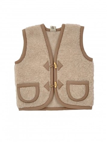 Alwero bodywarmer alpen junior - beige