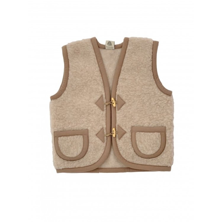 Alwero bodywarmer alpen junior - beige