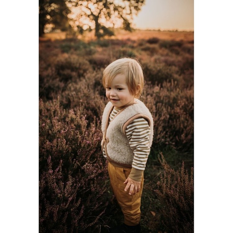Alwero bodywarmer alpen junior - beige