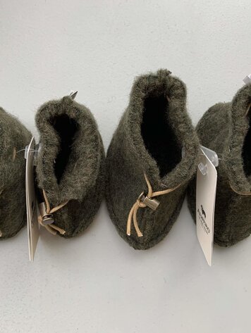 Alwero babyslofjes - khaki