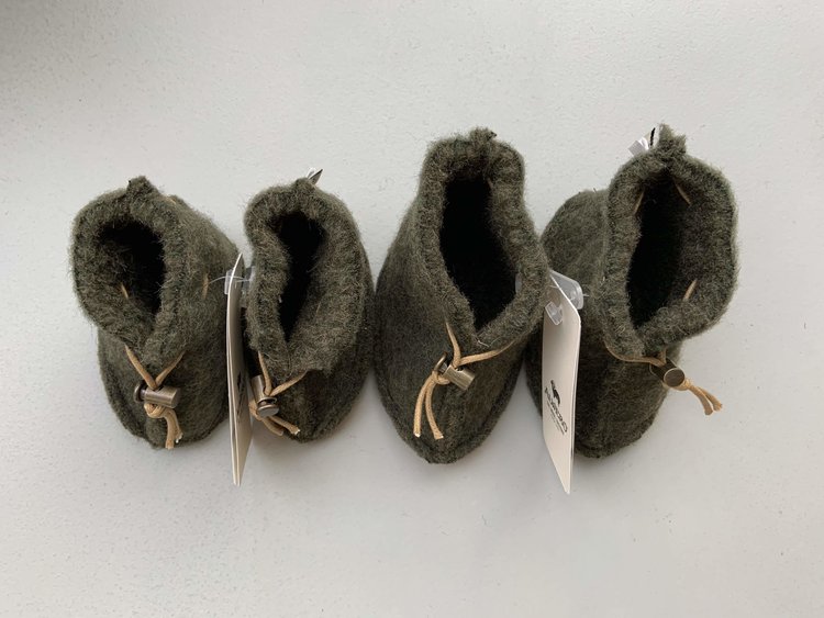 Alwero babyslofjes - khaki