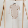 romper longsleeve - almond romper longsleeve - almond