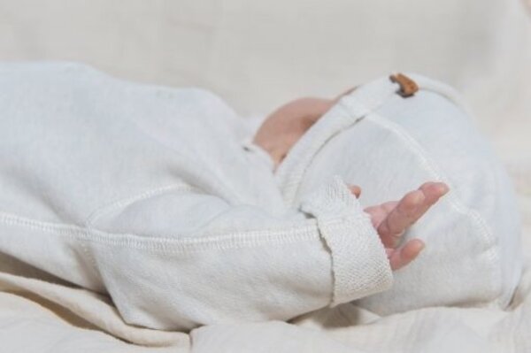 Nixnut born onesie - dust Nixnut born onesie - dust