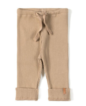 Nixnut rib broekje - biscuit Nixnut rib broekje - biscuit