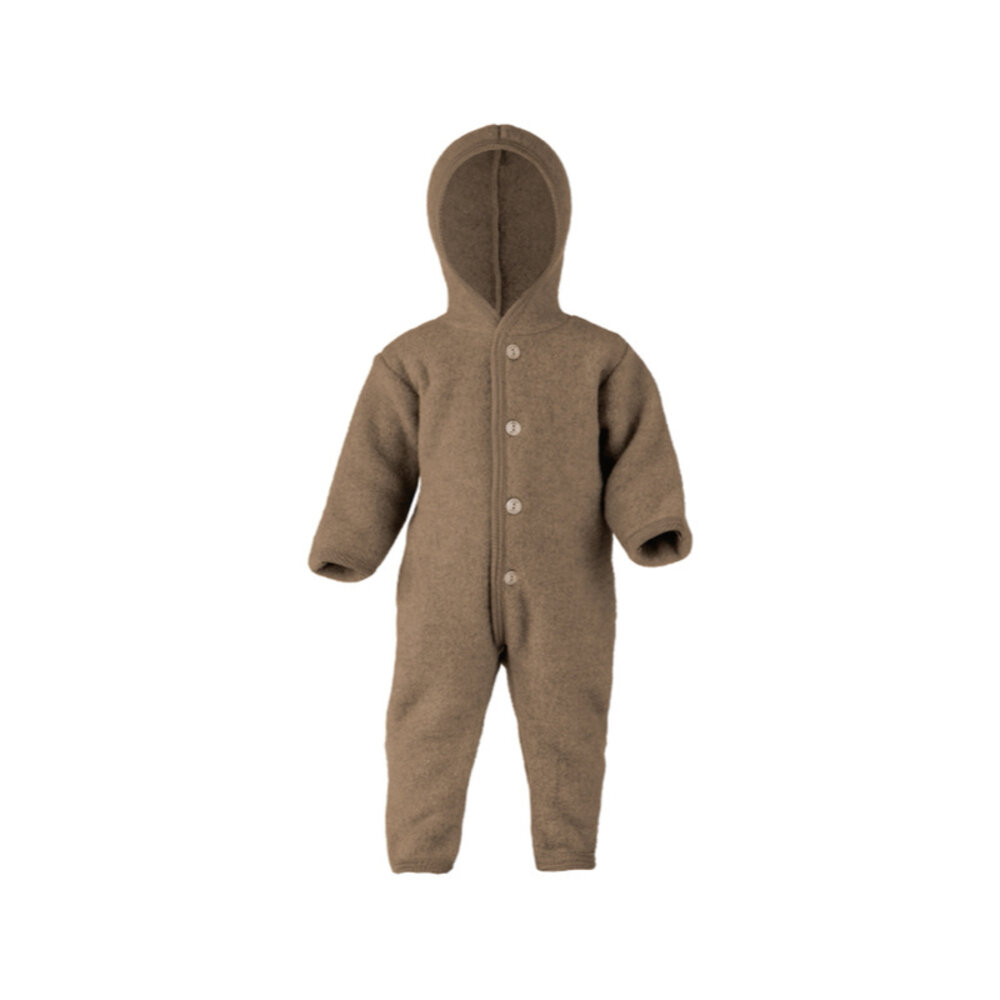 Engel Natur wol fleece pakje - walnut melange Engel Natur wol fleece pakje - walnut melange