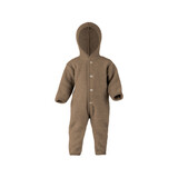 Engel Natur wool overall - walnut