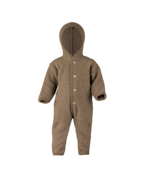 Engel Natur wol fleece pakje - walnut melange Engel Natur wol fleece pakje - walnut melange