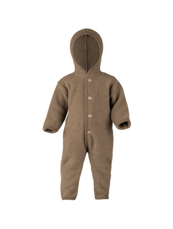 Engel Natur wol fleece pakje - walnut melange