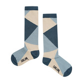knee socks - color block