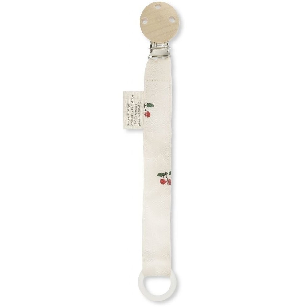 Konges Slojd pacifier strap - cherry Konges Slojd pacifier strap - cherry