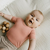 romper korte mouwen - peach romper korte mouwen - peach