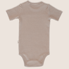 romper korte mouwen - almond mocha romper korte mouwen - almond mocha