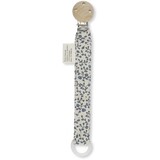 Konges Slojd pacifier strap  - blue blossom mist