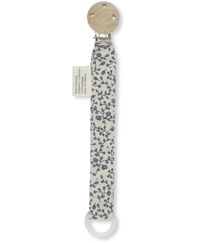 Konges Slojd pacifier strap  - blue blossom mist Konges Slojd pacifier strap  - blue blossom mist