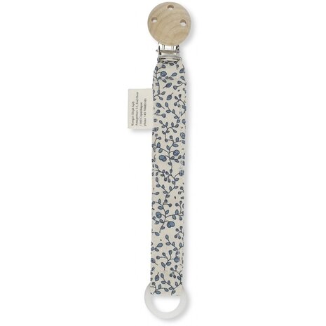 Konges Slojd pacifier strap - blue blossom mist Konges Slojd pacifier strap - blue blossom mist