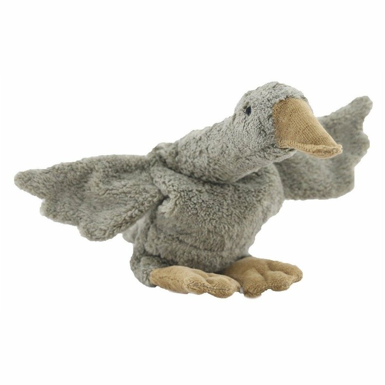 Senger Naturwelt cuddly animal gans - klein - grijs