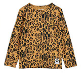 Mini Rodini basic leopard grandpa - longsleeve Mini Rodini basic leopard grandpa - longsleeve