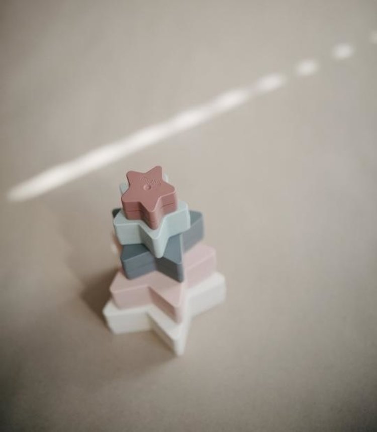 Mushie Stapeltoren nesting stars classic