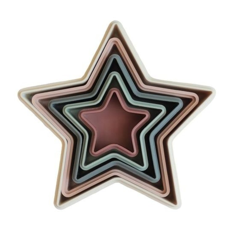 Mushie Stapeltoren nesting stars classic