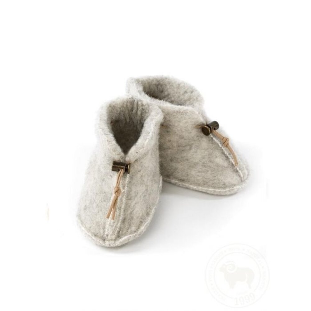 Alwero babyslofjes - light grey Alwero babyslofjes - light grey