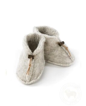 Alwero babyslofjes - light grey Alwero babyslofjes - light grey