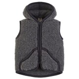 Alwero bodywarmer met capuchon alpen junior robby - graphite Alwero bodywarmer met capuchon alpen junior robby - graphite