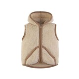 Alwero bodywarmer met capuchon alpen junior robby - beige Alwero bodywarmer met capuchon alpen junior robby - beige