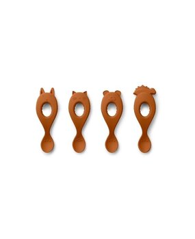 Liewood liva silicone spoon 4-pack Liewood liva silicone spoon 4-pack