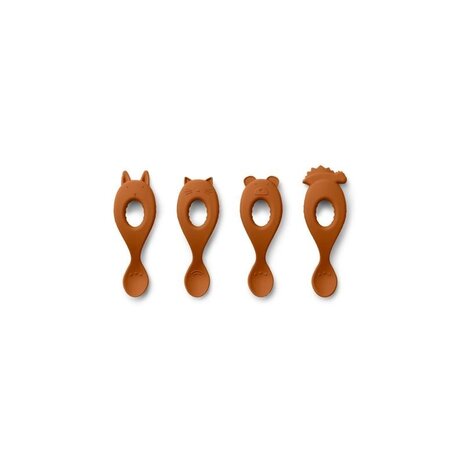 Liewood liva silicone spoon 4-pack