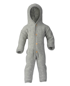 Engel Natur wol fleece pakje - light grey melange Engel Natur wol fleece pakje - light grey melange