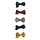 mini florence bow clips