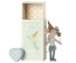 tooth fairy mouse in matchbox ­blue