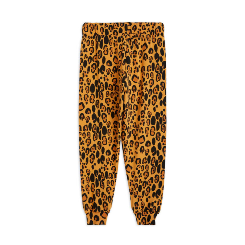 Mini Rodini broek met leopard print