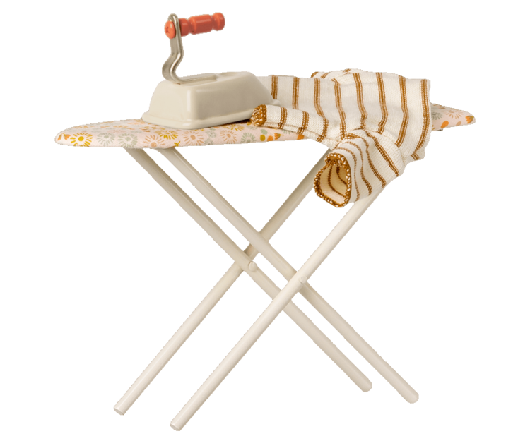 Maileg Miniature iron and ironing board