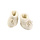 wol fleece baby slofjes - natural